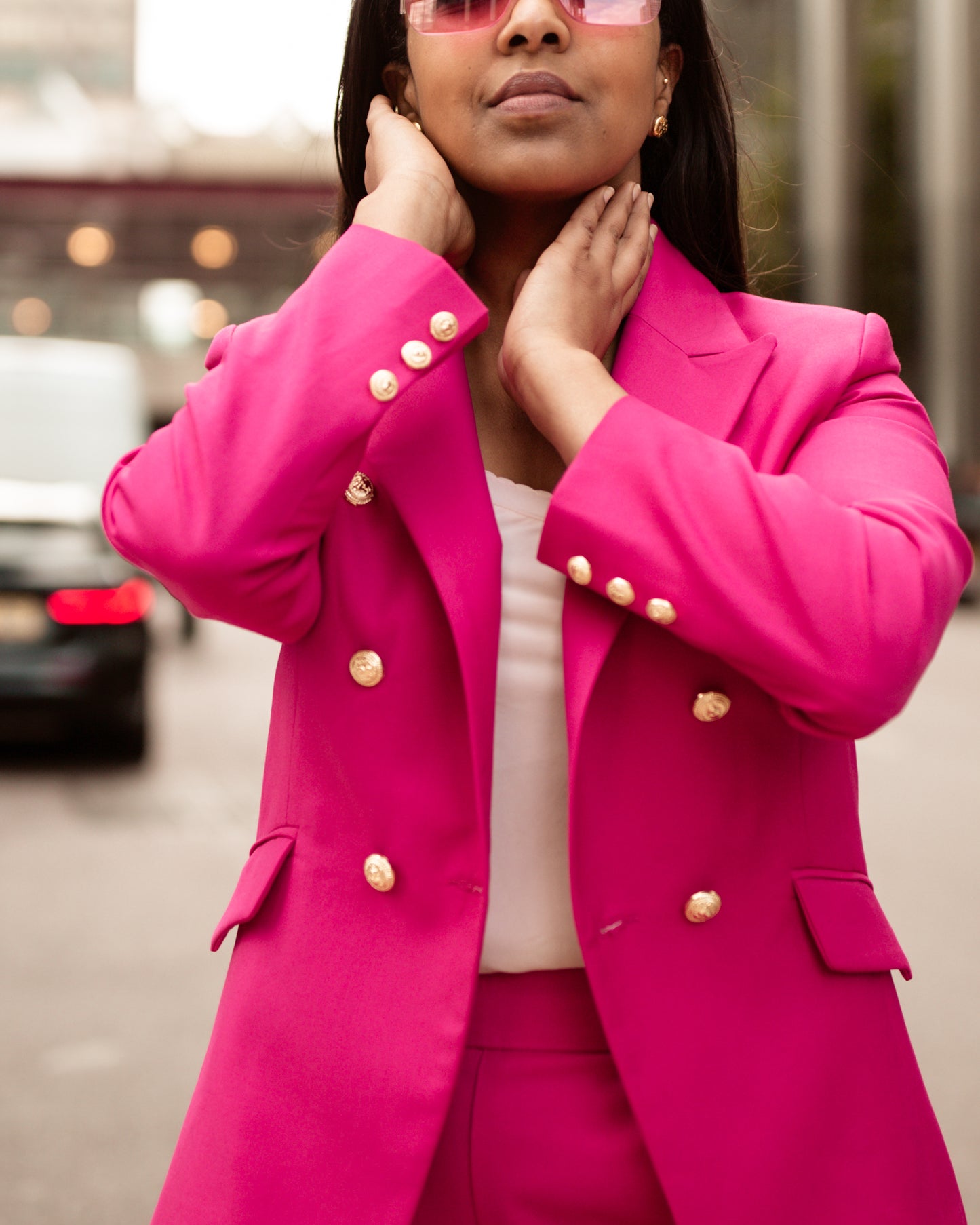 Pink Blazer