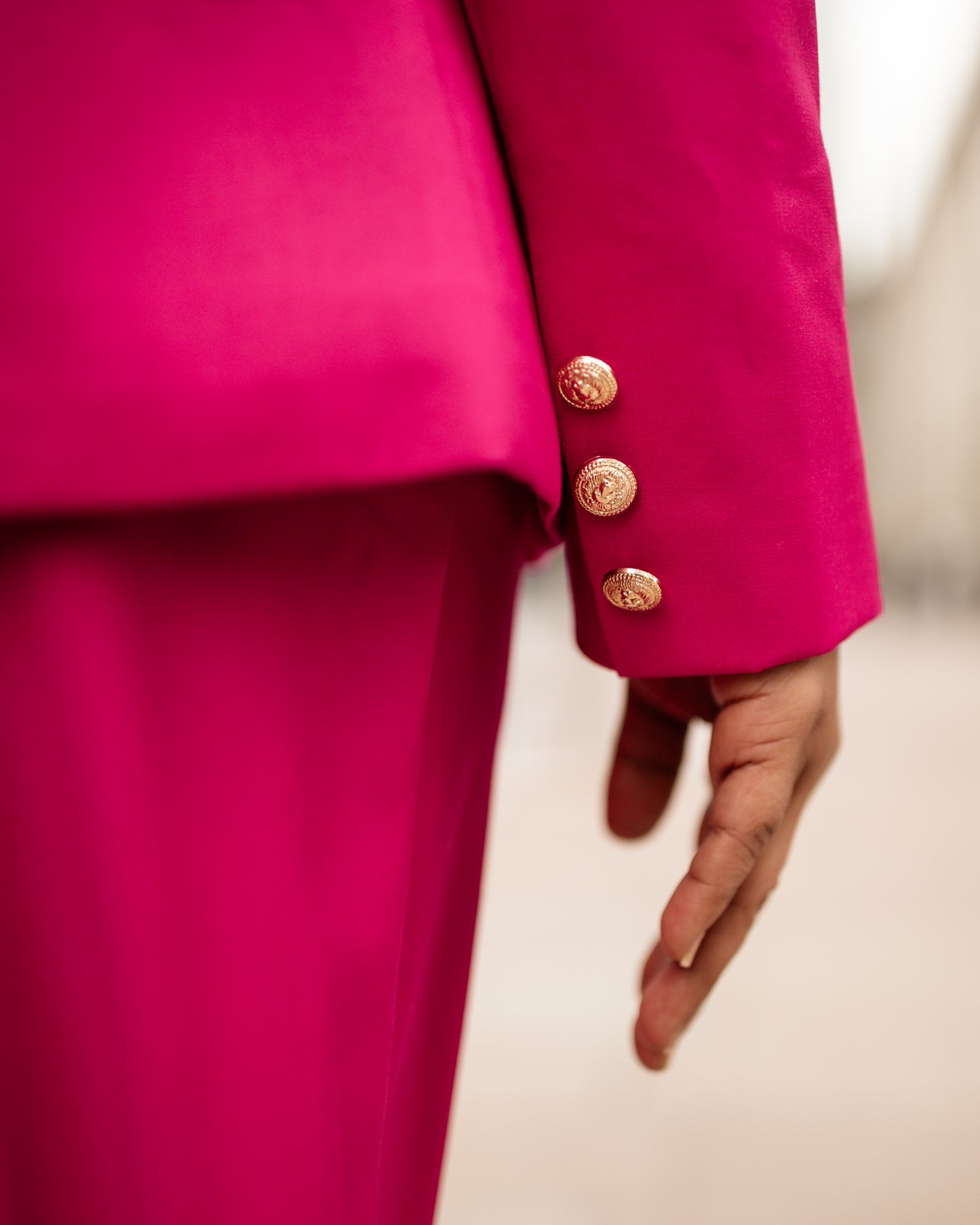 Pink Blazer