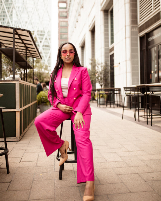 Pink Blazer